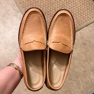 Sperry Women’s Classic Tan Leather Penny Loafers